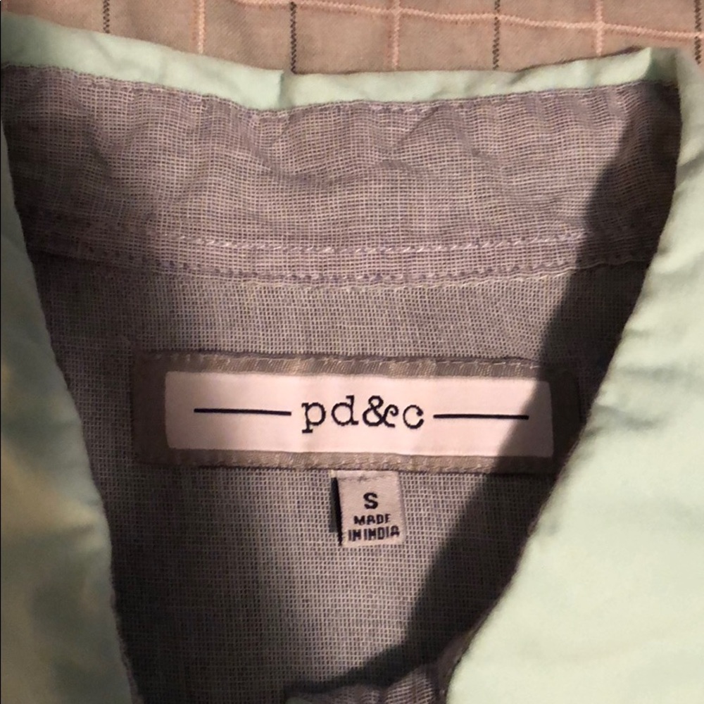 pd&c button up shirt